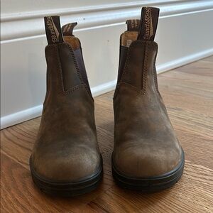 Blundstone Brown Leather Chelsea Boots